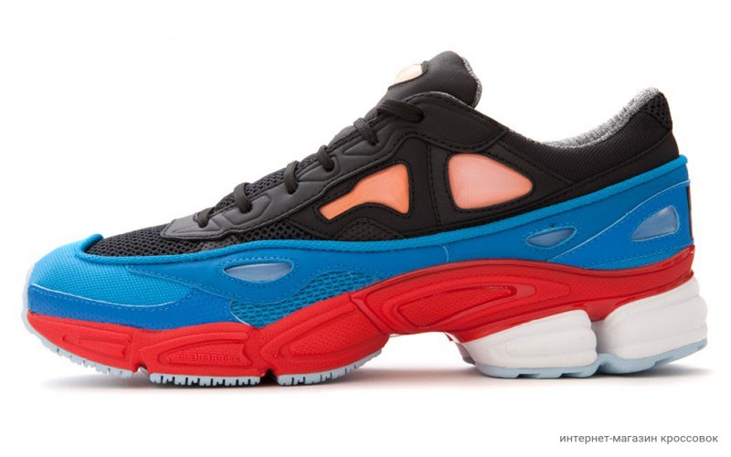 Raf Simons x Adidas Ozweego 2 Black/Red/Blue